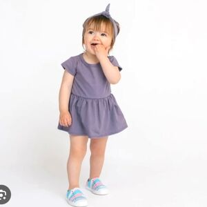 Mini Mioche Cloud Twirl Dress Size 1/2 Baby Kids